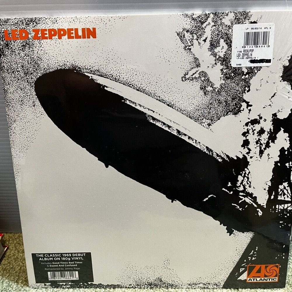 New! - LED ZEPPELIN DEBUT Vinyl Record LP SEALED Import Germany DAZED & CONFUSED